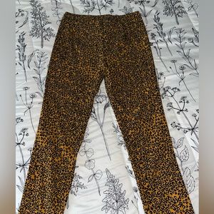 Who What Wear animal print pants